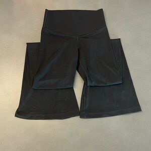 Aerie black flare leggings